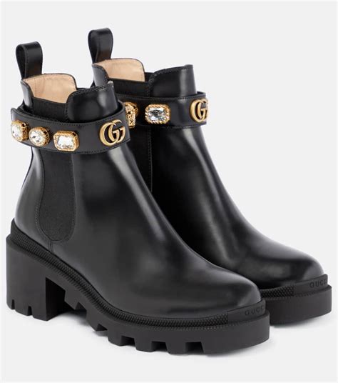 black snake gucci boots